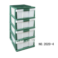 Hot sale organizer storage drawer cabinet plastic for home